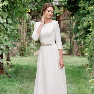 Modest by Mon Cheri TR11971 Wedding Dress